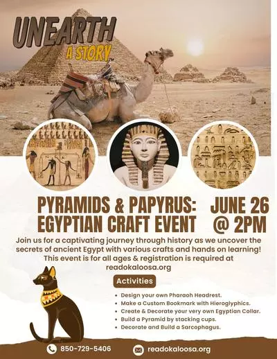 pyramids and papyrus