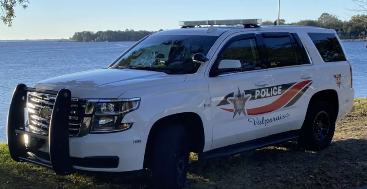 Valparaiso Police Tahoe